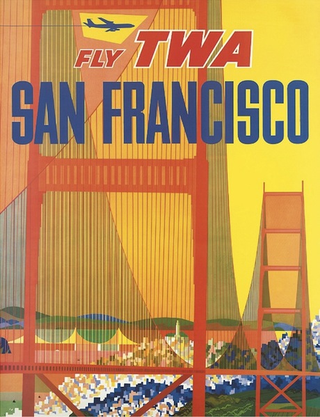 San Francisco old-school poster