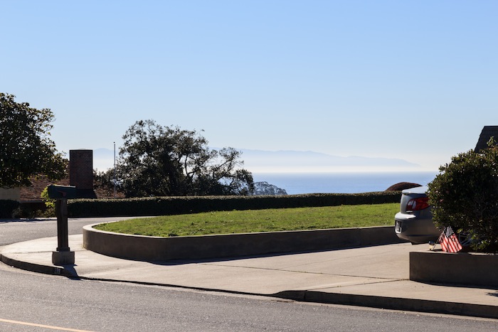 Santa Cruz, vue sur la baie de Monterey