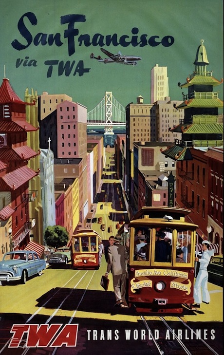 San Francisco TWA Poster